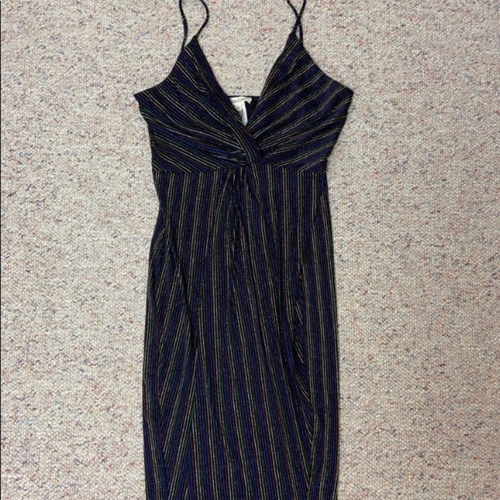 Rolla Coster Multicolor Sparkle Black Dress